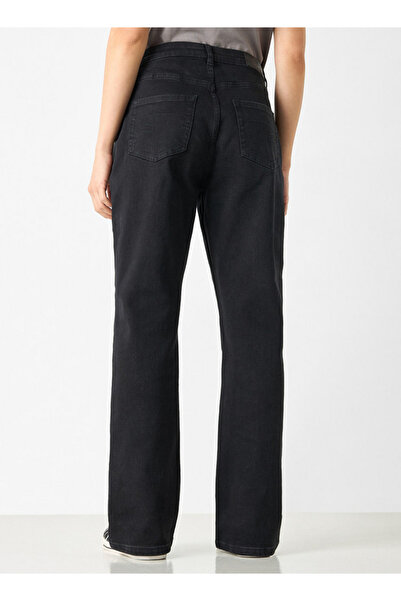 Lee Cooper Solid Flared Leg Jeans with Pockets