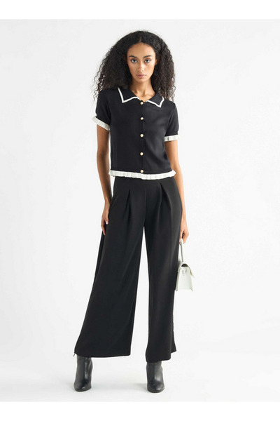 FAV Solid Shirt With Contrast Detail