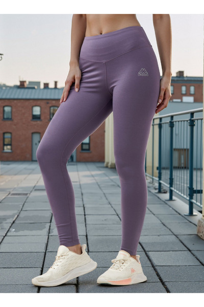 Kappa Logo Print Leggings with Elasticated Waistband