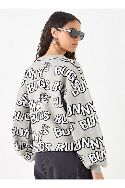 SP Characters سترة كاملة بتفاصيل أرنب باغز بأكمام طويلة