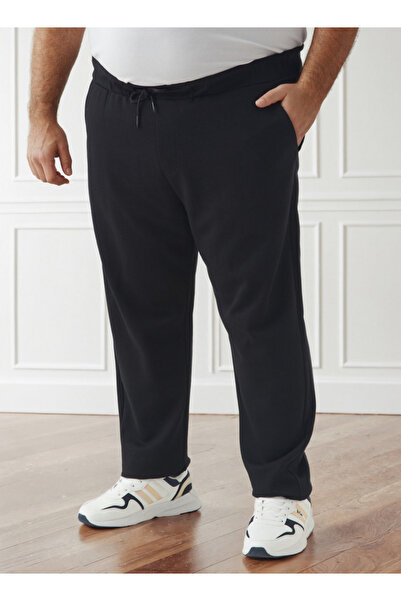 FAV بنطلون رياضي رجالي محبوك بقصّة عادية مع رباط خصر