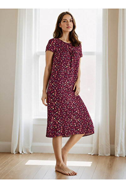 FAV فستان نوم بطبعة زهور