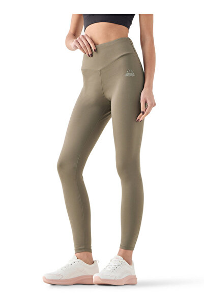 Kappa بنطال ضيق بتفاصيل الشعار مع حزام خصر مطاطي