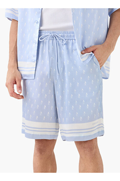 Emperor Emperor Printed Shorts with Flexi Waist and Pockets