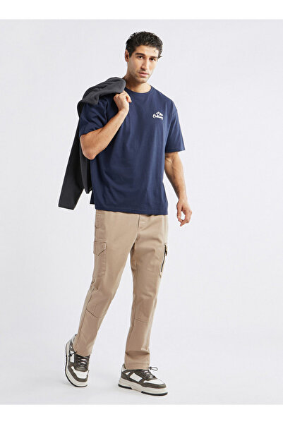 FAV Printed T-shirt with Round Neck and Short Sleeves