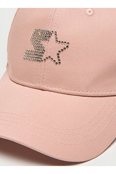 Starter Embellished Cap With Buckled Strap Closure