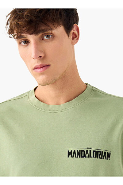 SP Characters The Mandalorian Print T-shirt With Short Sleeves And Crew Neck