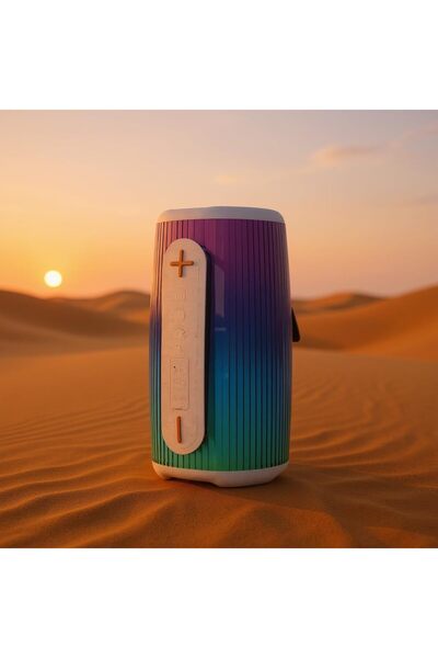 DALESH مكبر صوت لاسلكي مع إضاءة تفاعلية