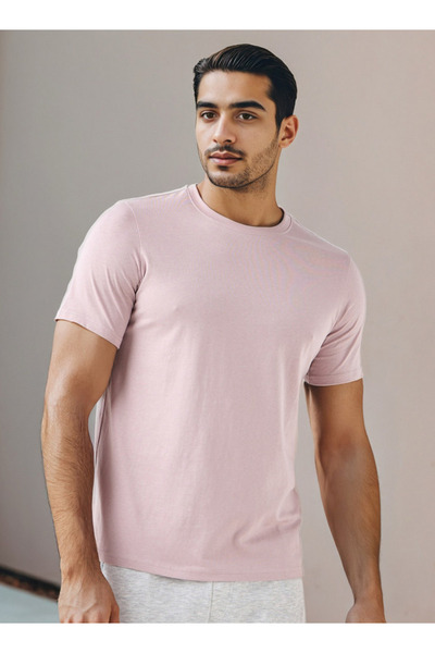 FAV تي شيرت عادي برقبة دائرية