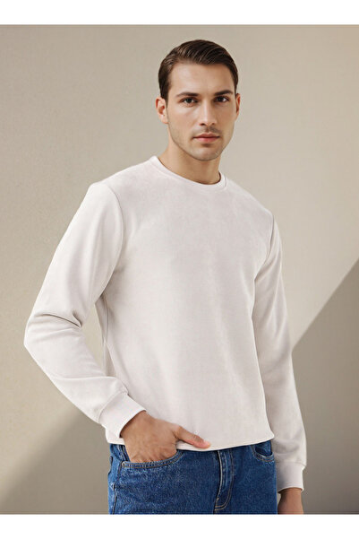 Iconic Pablo Suede Sweatshirt