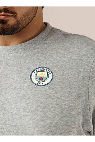 Maxim Plus Size Manchester City Print T-shirt