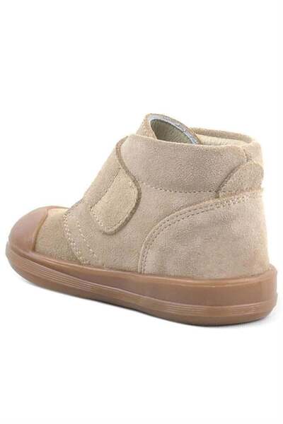 Rakerplus Yoohoo Genuine Leather Mink Velcro Unisex Baby Boots