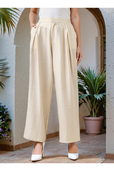 Iconic بنطلون مطوي