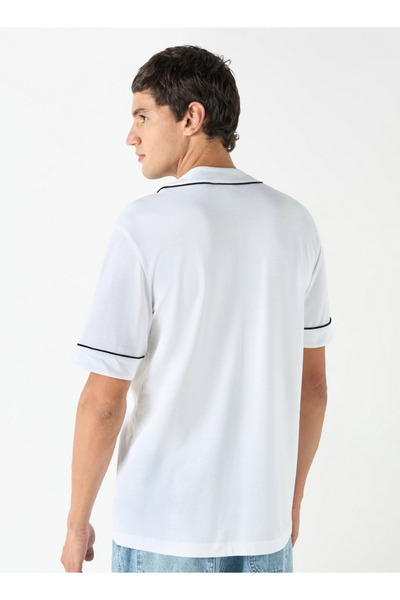 Starter Regular Fit Printed V-neck Shirt