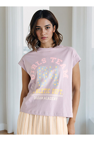 FAV بلوزة مطبوعة بأكمام طويلة