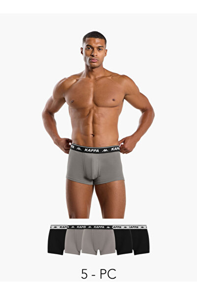Kappa مجموعة من 5 سراويل داخلية بحزام خصر مطاطي