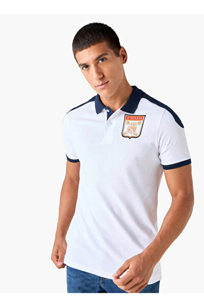 FAV تي شيرت بولو مطرز