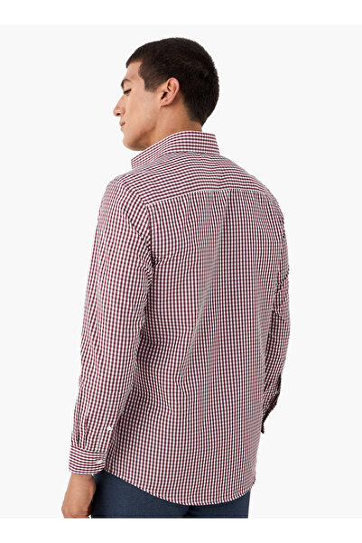 FAV Regular Fit Checked Shirt with Long Sleeves