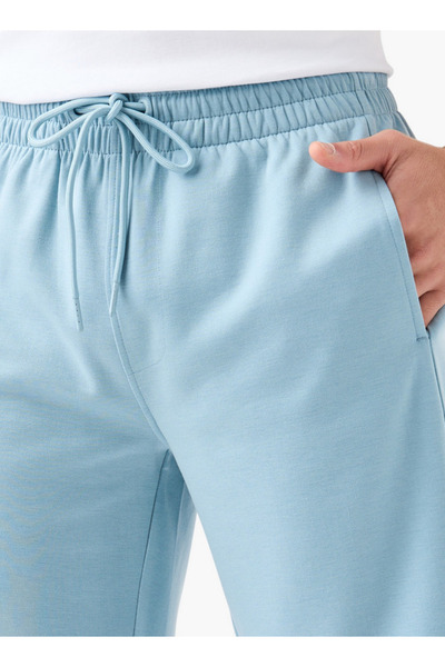 Kappa Logo Detail Shorts with Drawstring Closure and Pockets