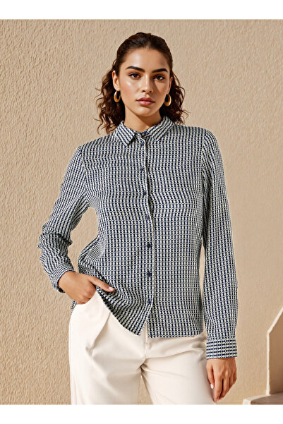 FAV قميص مطبوع بالكامل