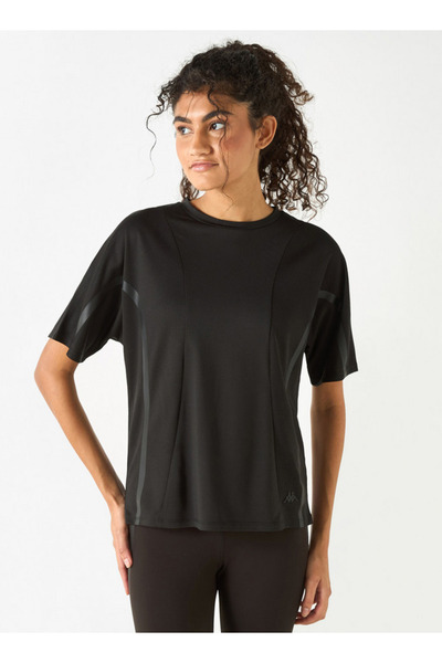 Kappa Panelled Crew Neck T-shirt with Short Sleeves