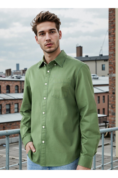 Lee Cooper قميص بقصّة عادية مع جيب