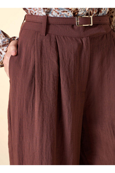 Iconic Belted Culottes With Pockets