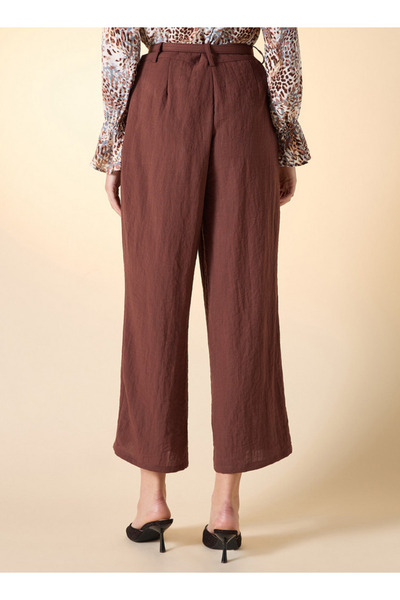 Iconic Belted Culottes With Pockets