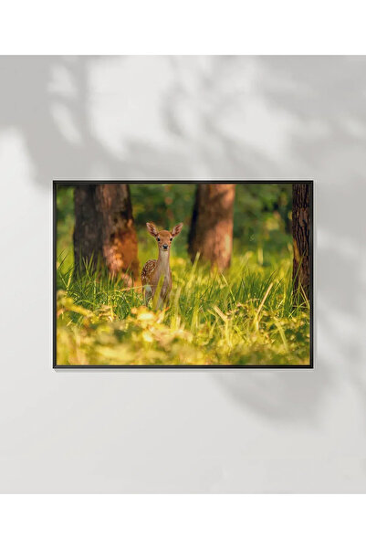 VOGLOO Deer among the Greenery Poster