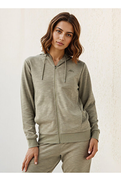 Kappa هودي نسائي بسحاب كامل