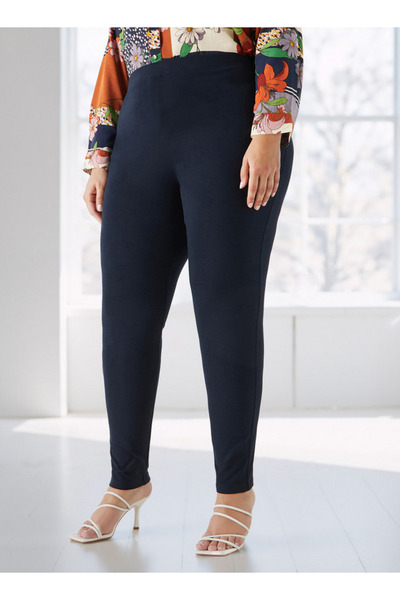 Ulla Popken Plus Size Ulla Popken Leggings with Elasticated Waistband