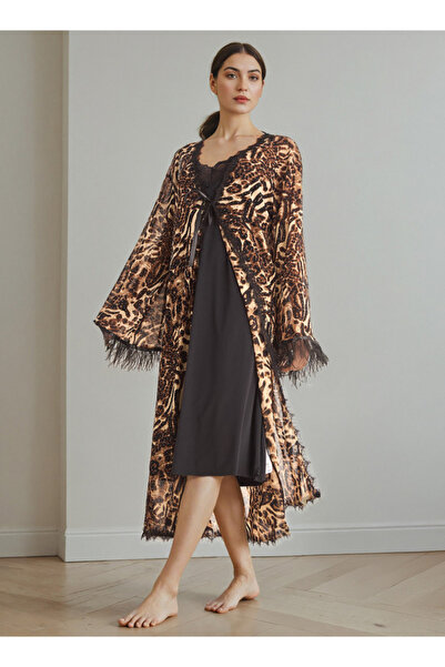 FAV Bridal Lace Night Gown