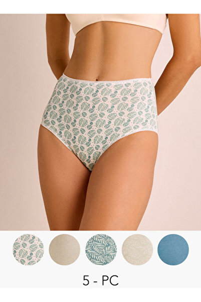 FAV Set of 5 - Assorted Full Brief with Bow Detail
