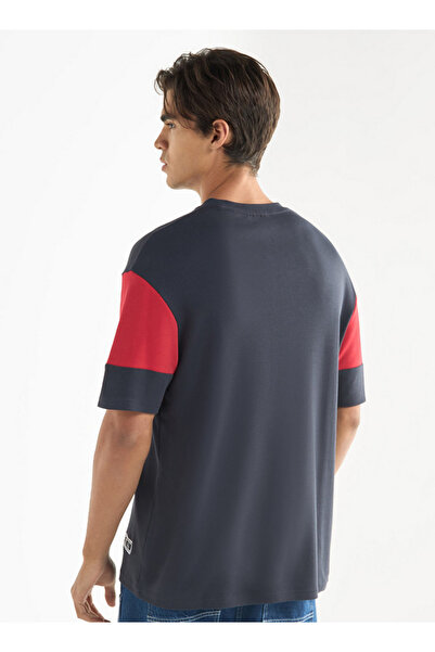 FAV Starter Logo Print T-shirt with Short Sleeves and Crew Neck