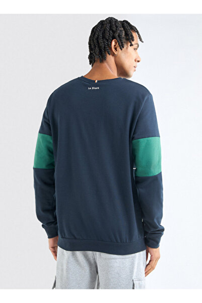 FAV Solid Sweatshirt with Crew Neck and Long Sleeves