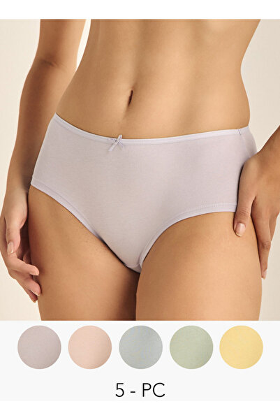 FAV مجموعة من 5 سراويل داخلية مزينة بفيونكة