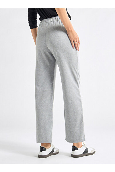 FAV Textured Wide Leg Pants with Pockets