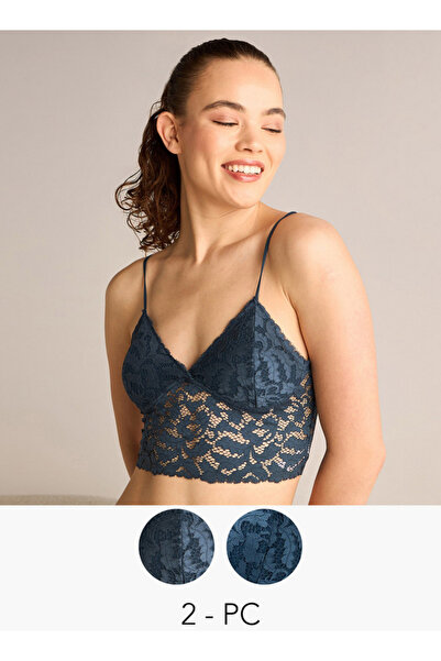 FAV حمالة صدر بتفاصيل من الدانتيل وأشرطة قابلة للتعديل