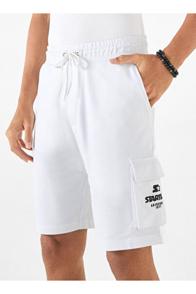 Starter شورت مطبوع مع رباط إغلاق وجيوب