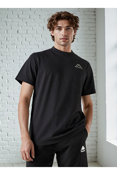 Kappa بدلة رياضية بأكمام قصيرة ورقبة دائرية