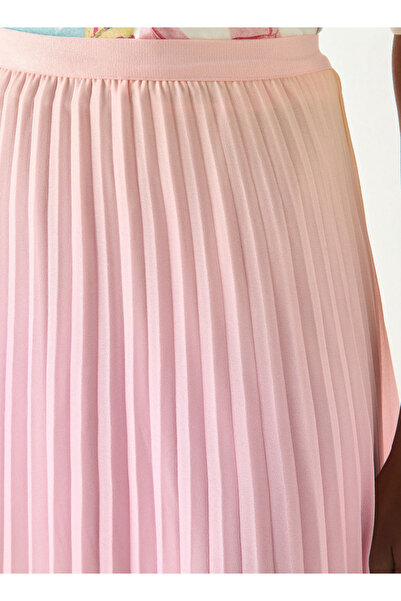 Iconic Ombre A-line Skirt with Pleat Detail