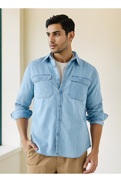 DNM Flap Pocket Long Sleeves Shirt