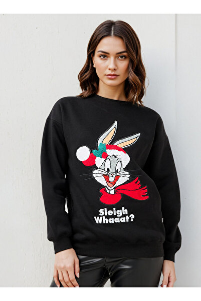 SP Characters بلوزة Chr L مزينة برقبة دائرية