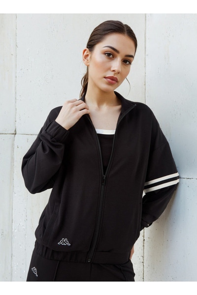 Kappa Women Regular Fit Zip Through Sweatshirt