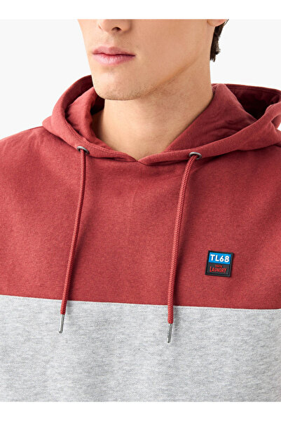 FAV Panelled Hoodie with Kangaroo Pocket