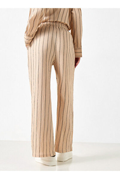 FAV Striped Pants with Drawstring Closure and Pockets