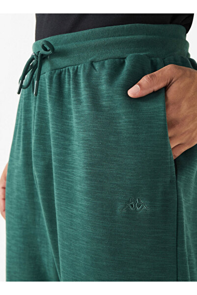 Kappa Logo Detail Joggers With Pockets And Drawstring Closure