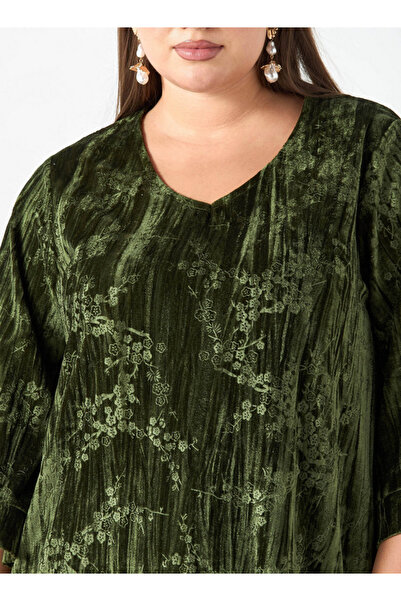 Ulla Popken Tonal Embllished Tee