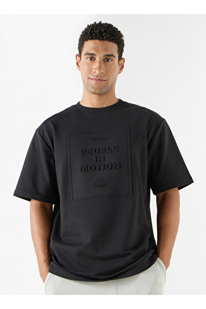 Kappa MEN COTTON TEE WITH TONAL GRAPHICS