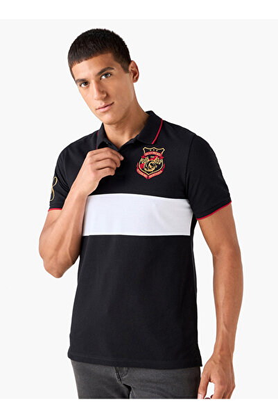 FAV تي شيرت بولو مطرز